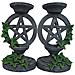 Nemesis Now - Aged Pentagram Candlesticks 13.4cm - Foto miniatura 1