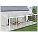 Pergola Addossata /posto Auto Coperto 24m² Kleo 800l300 Alluminio Bianco - Foto miniatura 5