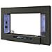 Parete Attrezzata Clementino, Set Salotto Porta Tv A 6 Ante, Mobile Soggiorno Multiuso Con Luce Led, 100% Made In Italy, Cm 290x40h191, Antracite - Foto miniatura 2