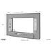 Parete Attrezzata Clementino, Set Salotto Porta Tv A 6 Ante, Mobile Soggiorno Multiuso Con Luce Led, 100% Made In Italy, Cm 290x40h191, Antracite - Foto miniatura 3