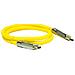 Connessione Per Il Cavo Displayport 1.2 Su Hdmi 2.0 4k2k / Uhd Contatti Placcati In Oro 24k Ofc Nylon Braid Yellow 1m Se - Foto miniatura 2