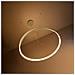 Sollux Lighting Lampadario Rio 78 Golden Led 3000k Th. 174 - Moderno Lampadario D'oro 150x78x78 Cm - Foto miniatura 5