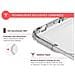 Cover Rinforzata Per Samsung Galaxy S10 Life, Trasparente - Foto miniatura 2
