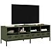 Mobile Tv Verde Oliva 135x39x43,5cm Acciaio Laminato A Freddo - Foto miniatura 3