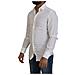 Abito Formale Slim Fit In Cotone Bianco Camicia Oro - It37 - Xs - Foto miniatura 2