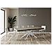 Tavolo allungabile 90x120/224 cm Karida tortora gambe bianche - Foto miniatura 3