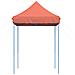 Tenda Da Festa Pieghevole Pop-up Terracotta 200x200x306 Cm - Foto miniatura 3