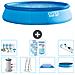 Piscina Fuori Terra - In Giro - 457x457x107 Cm - Blu - Include Accessori Coordinati Cb45 - Foto miniatura 1