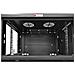 Armadio Rack 19" a muro 15 unità sezione unica prof. 600mm Nero - Foto miniatura 5