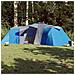 Tenda da Campeggio a Cupola per 12 Persone Blu Impermeabile - Foto miniatura 2