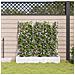 Vaso da Giardino con Trellis 3 pcs Bianco 120x40x125.5 cm - Foto miniatura 3