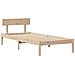 Letto Libreria senza Materasso 90x200 cm Legno Massello Pino - Foto miniatura 5