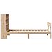 Letto Libreria senza Materasso 90x200 cm Legno Massello Pino - Foto miniatura 7