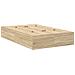 Struttura letto con contenitore in rovere Sonoma 120x190 cm - Foto miniatura 8