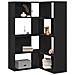 Armadio Angolare  Nero Rovere 140x30x140 cm Legno ingegnerizzato - Foto miniatura 3