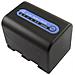 Batteria Per Sony Np-fm70 / Np-qm71 Videocamera Li-ion 7.4v 3000mah 22.2wh. 2wh - Foto miniatura 1