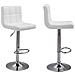Set Di 2 Sgabelli Da Bar Bianchi Mike - Foto miniatura 4