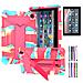 Custodia Per Amazon Fire 7 7.0"" Armatura Con Supporto Rosa - Foto miniatura 1