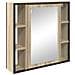 Set Armadietti Bagno 2 Pezzi Rovere Legno Ingegnerizzato - Foto miniatura 5