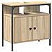 Set Armadietti Bagno 2 Pezzi Rovere Legno Ingegnerizzato - Foto miniatura 6