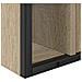 Set Armadietti Bagno 2 Pezzi Rovere Legno Ingegnerizzato - Foto miniatura 8