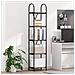 Libreria rovere artigianale 40 x 30 x 183 cm Legno multistrato - Foto miniatura 2