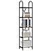 Libreria rovere artigianale 40 x 30 x 183 cm Legno multistrato - Foto miniatura 3