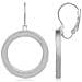 Orecchino A Cerchio In Argento Con Balestra - Foto miniatura 1
