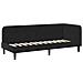 Cornice del letto ad angolo Nero 80 x 200 cm Velluto - Foto miniatura 6
