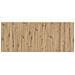 Testata con Comodino 3 pcs Rovere artigianale Legno multistrato - Foto miniatura 5
