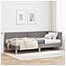 Struttura Letto Angolare con Materasso 2 pcs Talpa Tessuto - Foto miniatura 2