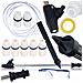 Set Di Accessori Per Idropulitrice Compatibile Con Kärcher K2-k7 - 7 Ugelli, 5 Rinforzati, Occhiali Protettivi | Pressione Max 160 Bar | Pulizia Intensiva - Foto miniatura 1