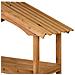 Carrello Espositivo-scaffale In Legno Marrone 108x46x148h Cm - Foto miniatura 6