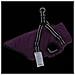 Cappotto per Cani con imbracatura Viola L32 Pile e Poliestere - Foto miniatura 9