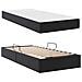 Letto con contenitore e materasso 2 pcs Nero Pelle - Foto miniatura 8