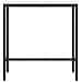 tavolo Bianco 100 x 40 x 101 cm Legno ingegnerizzato e acciaio - Foto miniatura 5