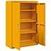 Armadio Giallo senape 90 x 40 x 140 cm Acciaio - Foto miniatura 5