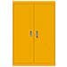 Armadio Giallo senape 90 x 40 x 140 cm Acciaio - Foto miniatura 6