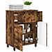 Mobiletto da bagno Rovere Fumo 60 x 35 x 80 cm - Foto miniatura 3