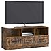 Mobile TV Rovere Fumo 102 x 34,5 x 47 cm Legno ingegnerizzato - Foto miniatura 2