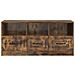 Mobile TV Rovere Fumo 102 x 34,5 x 47 cm Legno ingegnerizzato - Foto miniatura 4