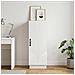 Credenza Bianco 33 x 34,5 x 87 cm Legno ingegnerizzato - Foto miniatura 2