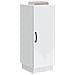 Credenza Bianco 33 x 34,5 x 87 cm Legno ingegnerizzato - Foto miniatura 3