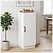 Credenza Bianco 33 x 34,5 x 87 cm Legno ingegnerizzato - Foto miniatura 4