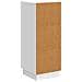 Credenza Bianco 33 x 34,5 x 87 cm Legno ingegnerizzato - Foto miniatura 8