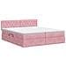 Letto con Contenitore con testiera 2 pz Rosa - Foto miniatura 8