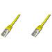 Cavo Rete Utp Cat. 5E Non Schermato 1 m - Giallo - Foto miniatura 1