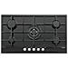 Piano Cottura GT955BK a Gas 5 Fuochi Gas Colore Nero  - Foto miniatura 1