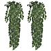 Edera Verde Artificiale Cespuglio 90 Cm 2 Pz - Foto miniatura 1
