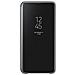 Flip Cover Custodia Clear View per Galaxy S9 colore Nero - Foto miniatura 3